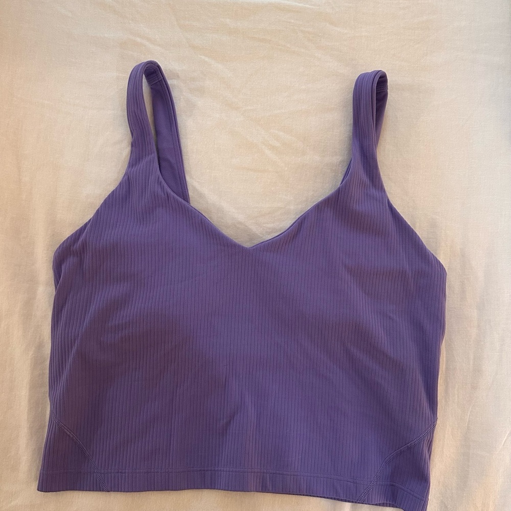 Lululemon Align Tank - Ribbed (Purple)